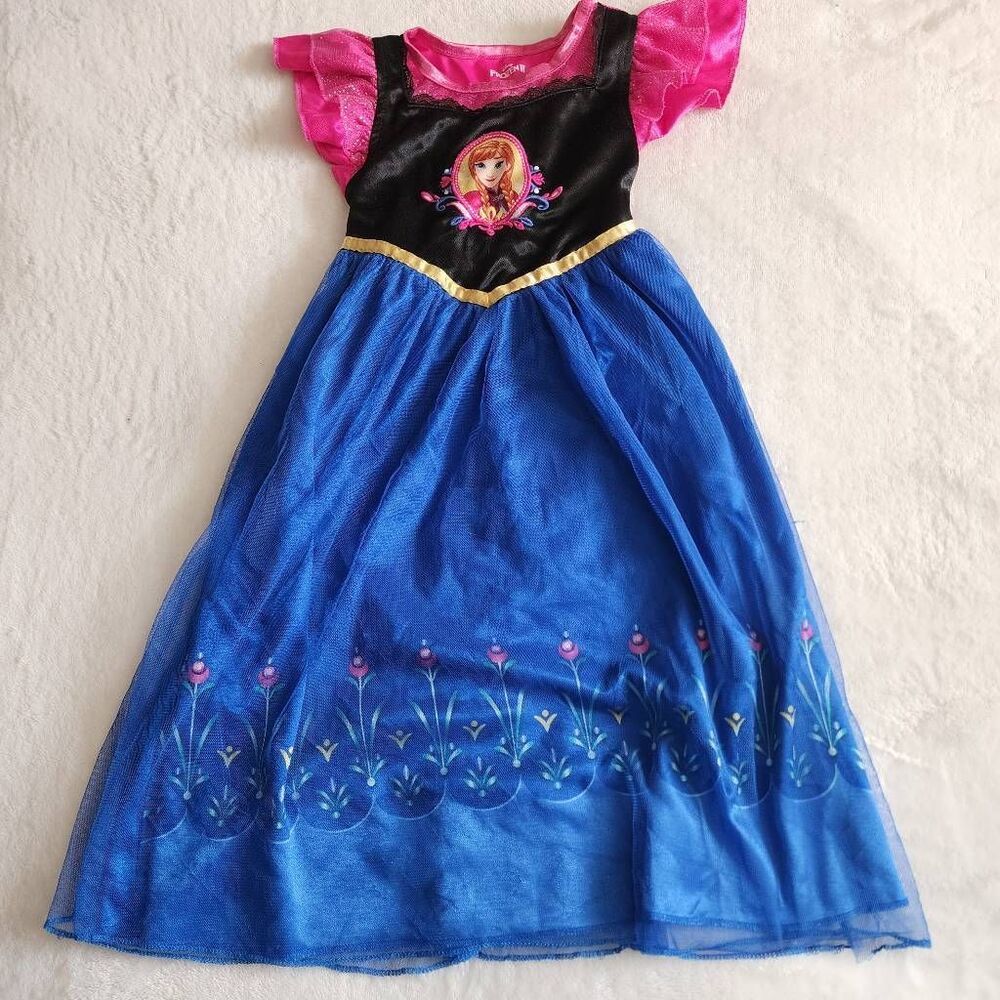 Disney Frozen II Anna Girls Nightgown Size 4t